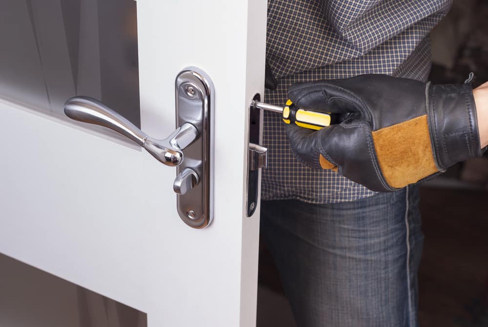 Lock Installation or Lock fixing